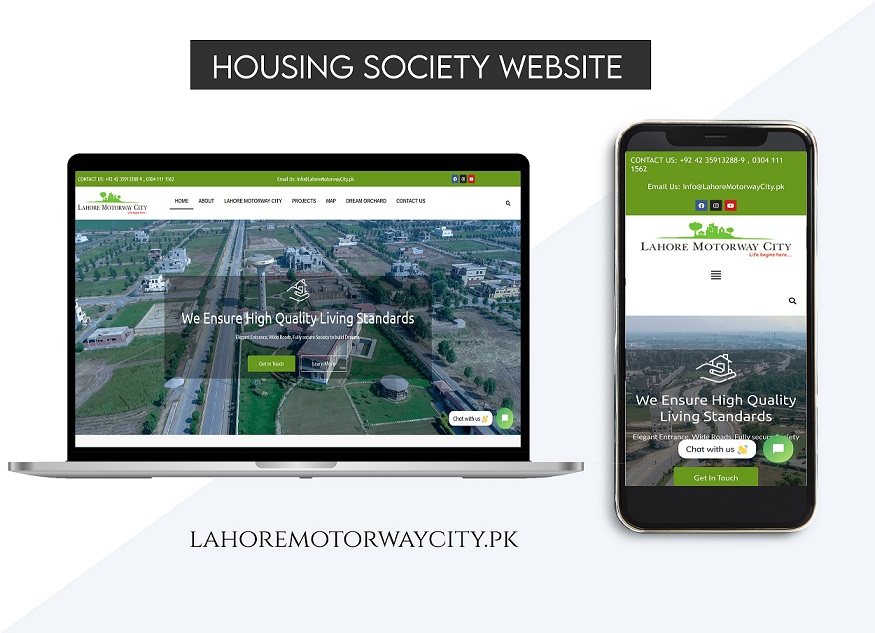 lahore motorway City Website